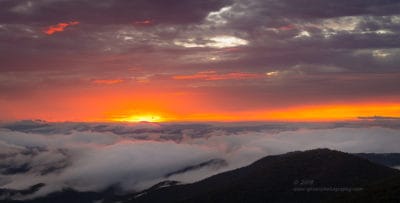 Clouds Over Pisgah