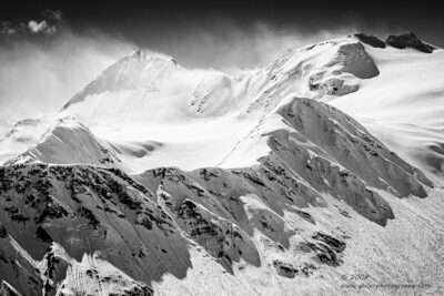 "Low Sun, High Winds",   Canon 40D, 70-200mm f/4L, Converted to B&W in Lightroom