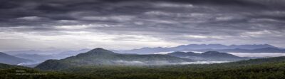 "Appalachian Moods",   Canon 5D Mk3, 70-200mm f/2.8L Mk2, 15 image pano in Lightroom, No filters