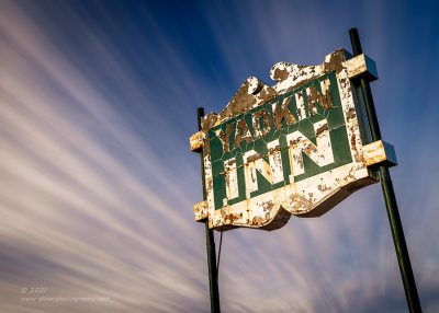 "Yadkin Inn",   Canon 5DS R, 24-70mm f/2.8L Mk2, Singh-Ray Color Combo Polarizer, Mor-Slo 10-stop ND Filter, 131 seconds