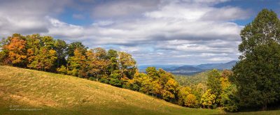 "Sunny Side of Autumn",  Canon 5DS R, 70-200mm f/2.8L Mk2, Singh-Ray Color Combo Polarizer, 7 image pano